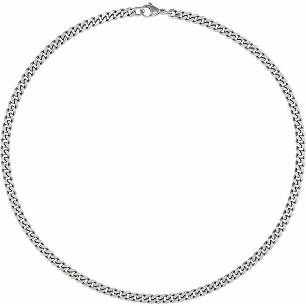 Men's Titanium Curb Chain Swede's Jewelers East Windsor, CT