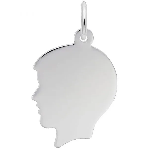 Sterling Silver Boys Head Swede's Jewelers East Windsor, CT