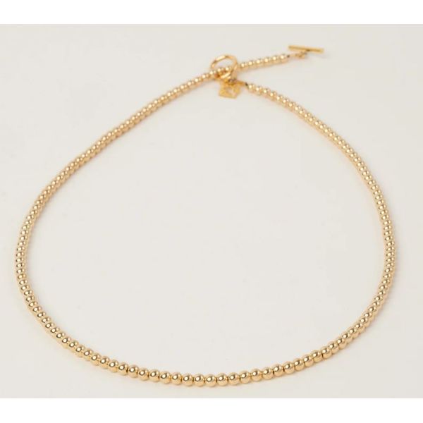 Elyse Ryan Gold Filled  Simpliciety 5mm Beaded Bracelet Swede's Jewelers East Windsor, CT