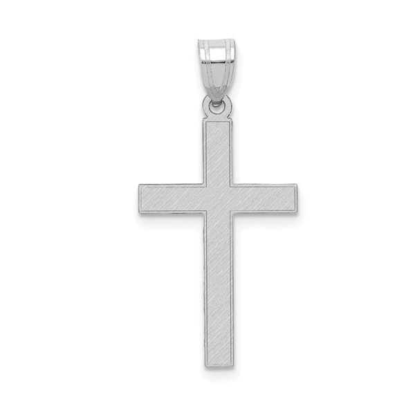 14K White Gold Cross Swede's Jewelers East Windsor, CT