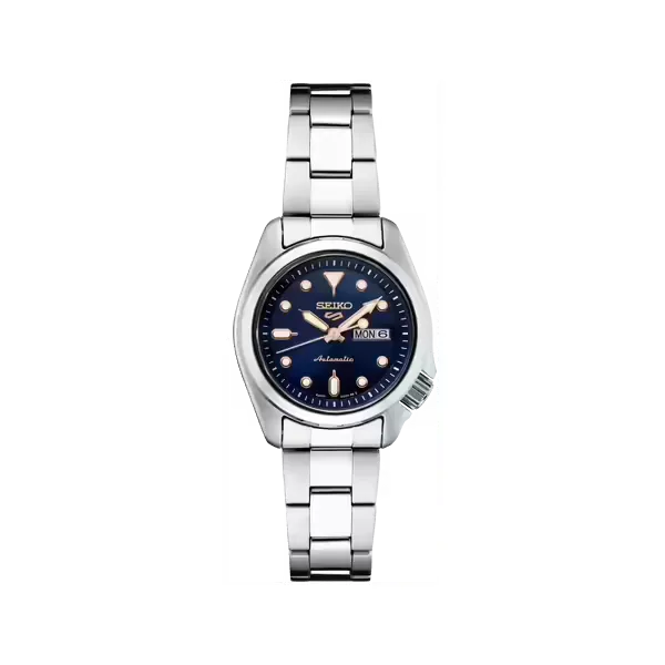 Seiko Watch navy blue sunray finish dial Swede's Jewelers East Windsor, CT
