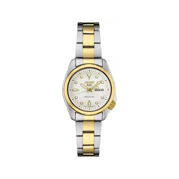 Seiko 5 Sports SS TT Automatic White Dial Swede's Jewelers East Windsor, CT