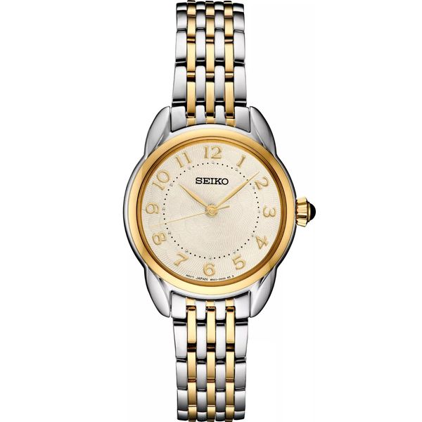 Seiko Essentials Ladies Two Tone Watch Swede's Jewelers East Windsor, CT