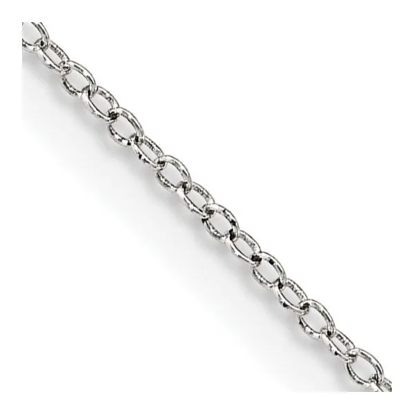 Quality Gold Sterling Silver 1mm Cable Chain Swede's Jewelers East Windsor, CT