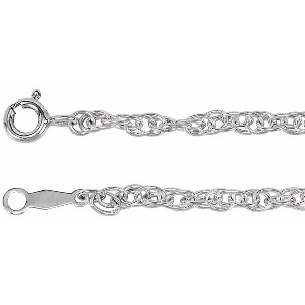 Silver Chain Swede's Jewelers East Windsor, CT