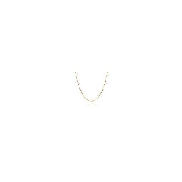 Jorge Chain in Sterling Silver 925. Gold vermeil.  18