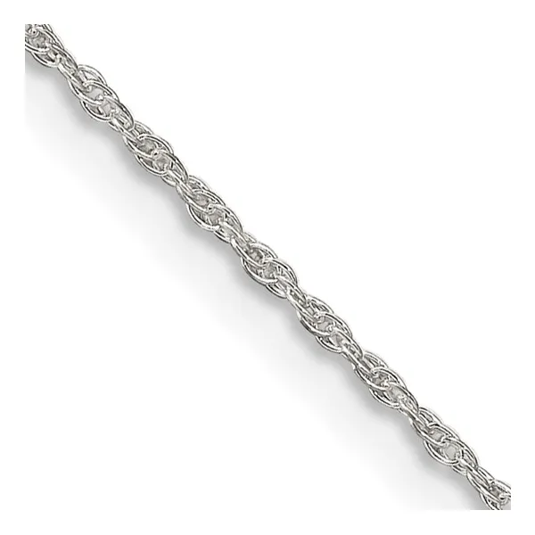 QG Sterling Silver 1.25mm Loose Rope Chain 18