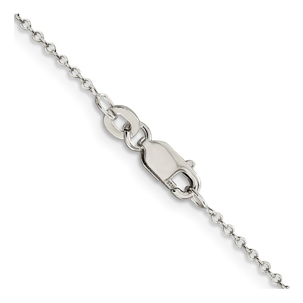 Sterling Silver 1mm Cable Chain 16