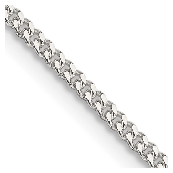 Sterling Silver 1.75mm Curb Chain18