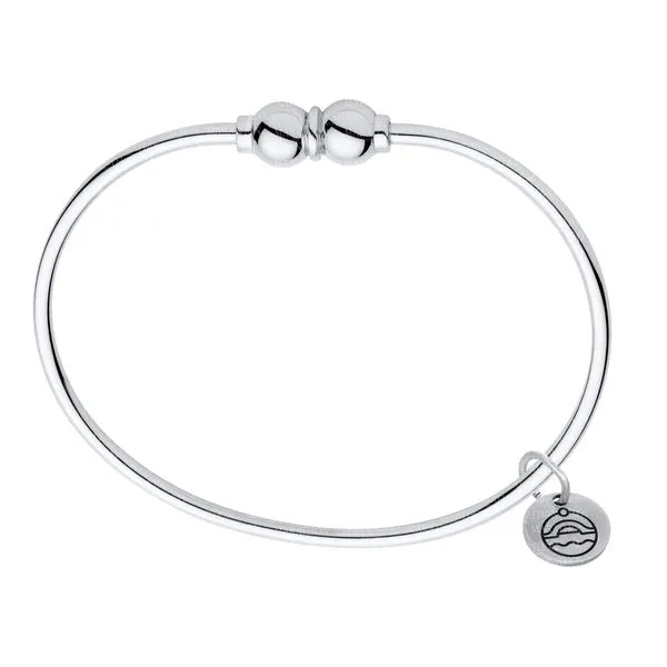 Cape Cod Bracelet With Sterling Silver Double Bead Swede's Jewelers East Windsor, CT