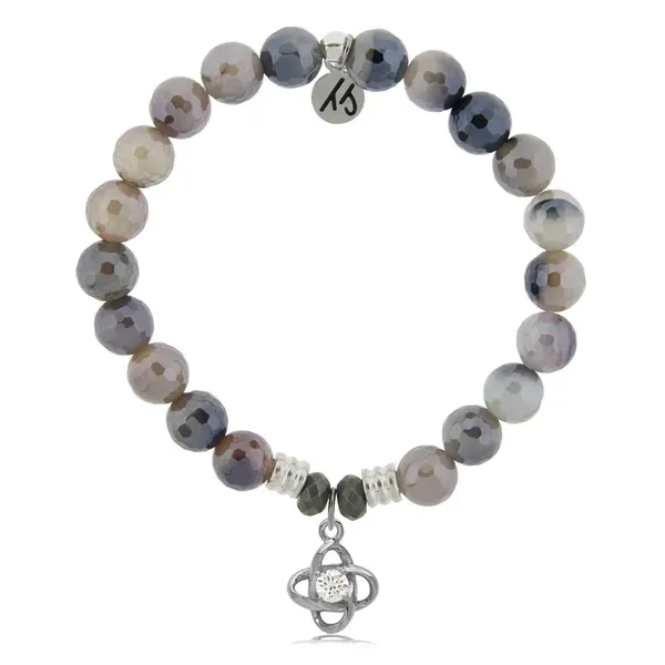 TJazelle Storm Agate Stronger Together Bracelet Swede's Jewelers East Windsor, CT