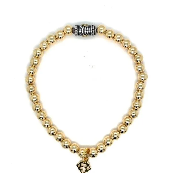 Elyse Ryan Gold Filled Beaded Bracelet 