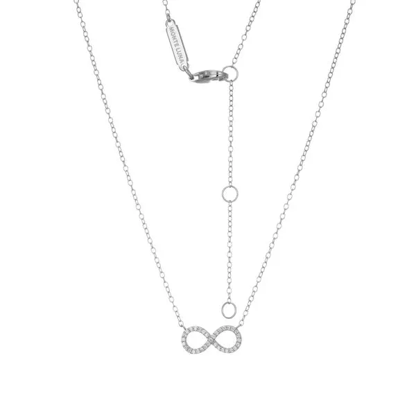 Sterling Silver Simple Infinity Bracelet Swede's Jewelers East Windsor, CT