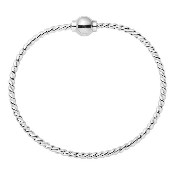 Sterling Silver Twist Cape Code Bracelet 6.5 Swede's Jewelers East Windsor, CT