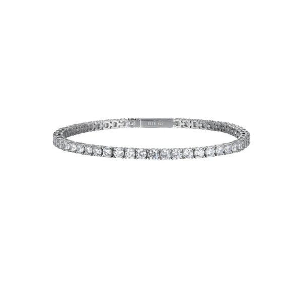 Sterling Silver Cubic Zirconia Tennis Bracelet Swede's Jewelers East Windsor, CT