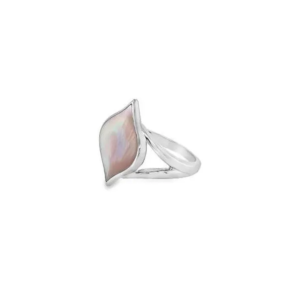 Sterling Silver Pink MOP Ring Swede's Jewelers East Windsor, CT