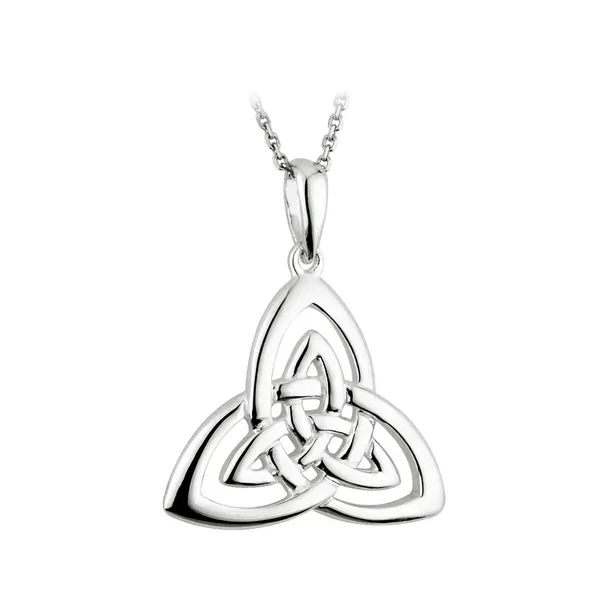 Sterling Silver Trinity Knot Necklace Swede's Jewelers East Windsor, CT
