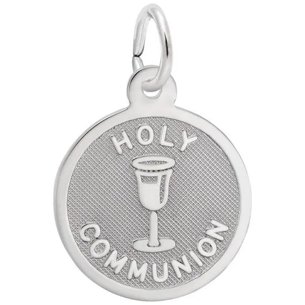 Sterling Siver Holy Communion charm Swede's Jewelers East Windsor, CT