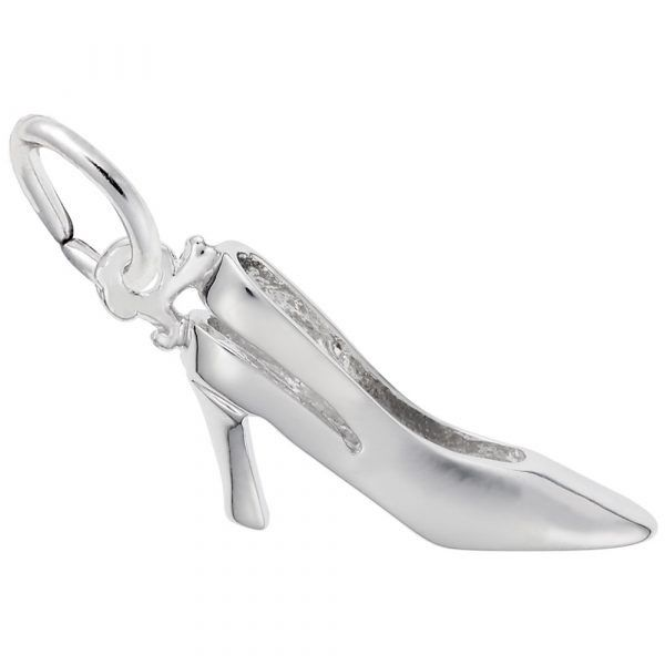 Sterling Silver High Heel Shoe Charm Swede's Jewelers East Windsor, CT