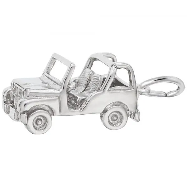Sterling Silver Off Road Vehicle Charm Swede's Jewelers East Windsor, CT