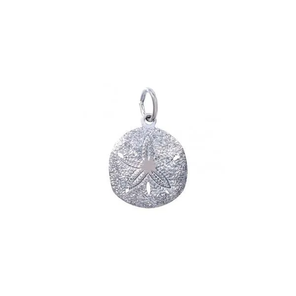Sterling Silver Sandollar Charm Swede's Jewelers East Windsor, CT