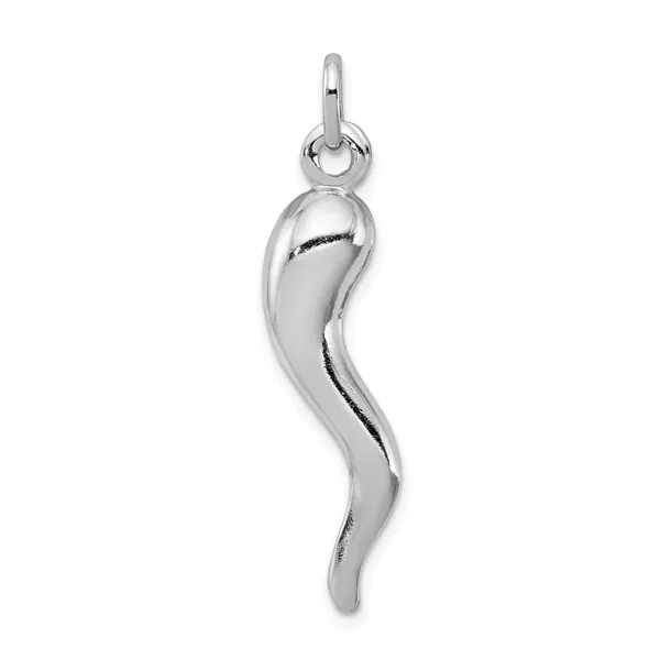 Sterling Silver Italian Horn Swede's Jewelers East Windsor, CT