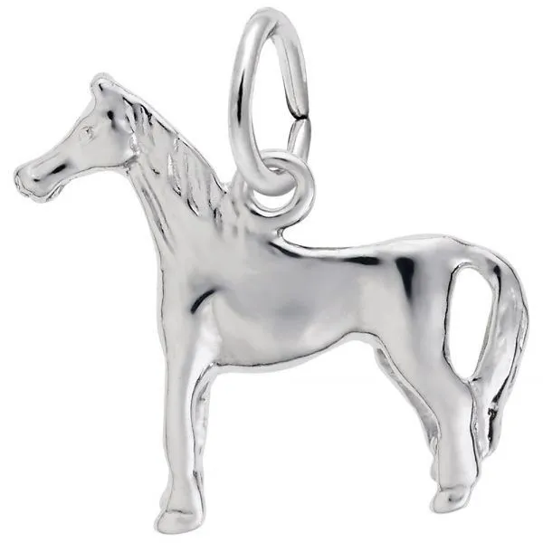 Sterling Silver Horse Charm Swede's Jewelers East Windsor, CT