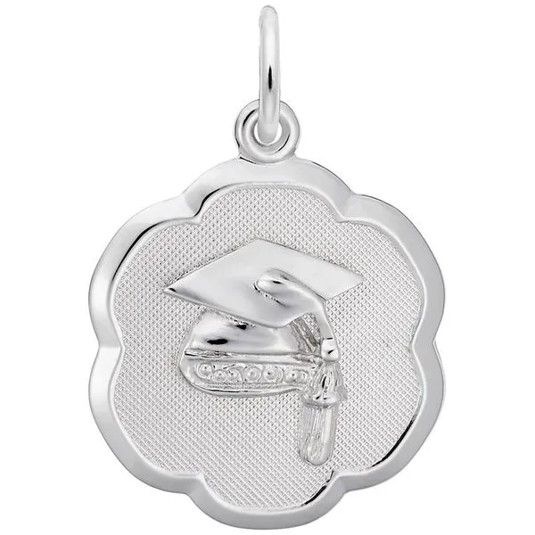 Sterling Silver Graduation charm Swede's Jewelers East Windsor, CT