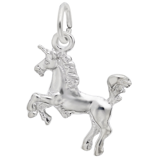 Sterling Silver Unicorn Charm Swede's Jewelers East Windsor, CT