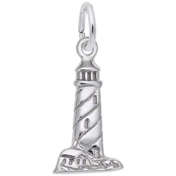 Sterling Silver Lighthouse charm Swede's Jewelers East Windsor, CT