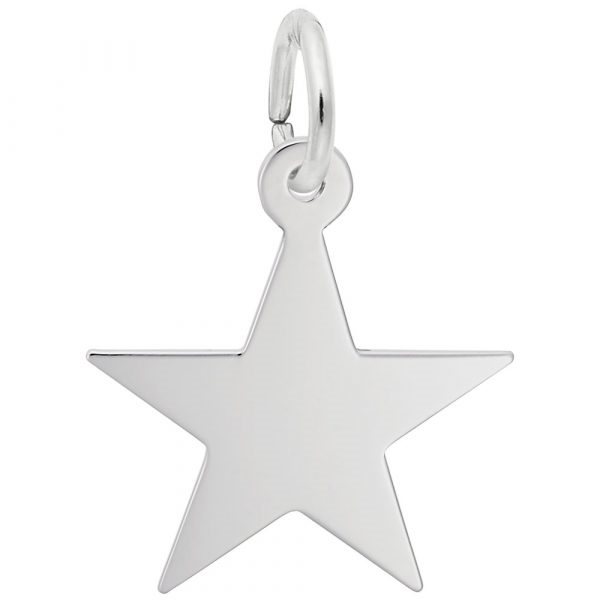 Sterling Silver Star charm Swede's Jewelers East Windsor, CT