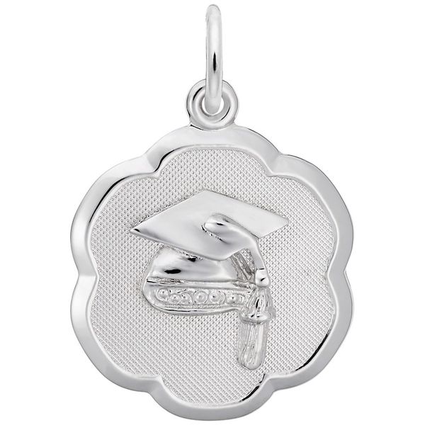 Sterling Silver Graduation charm Swede's Jewelers East Windsor, CT