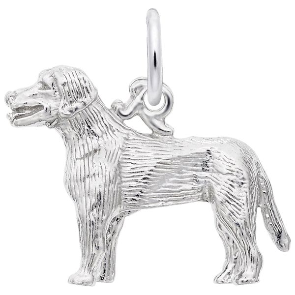Sterling Silver Labrador Charm Swede's Jewelers East Windsor, CT