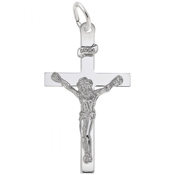 Sterling Silver Cross Charm Swede's Jewelers East Windsor, CT