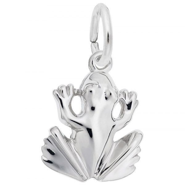 Sterling Silver Frog Charm Swede's Jewelers East Windsor, CT