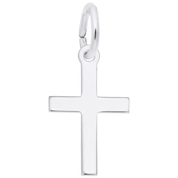 Sterling Silver Cross Charm Swede's Jewelers East Windsor, CT