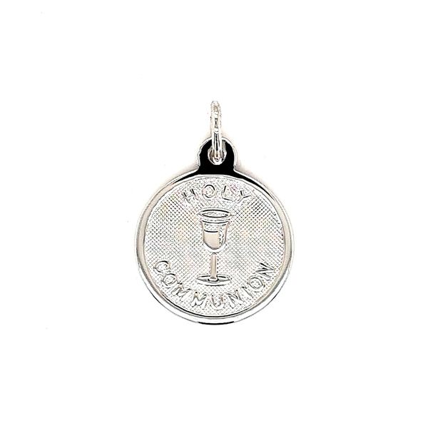 Sterling Siver Holy Communion charm Swede's Jewelers East Windsor, CT