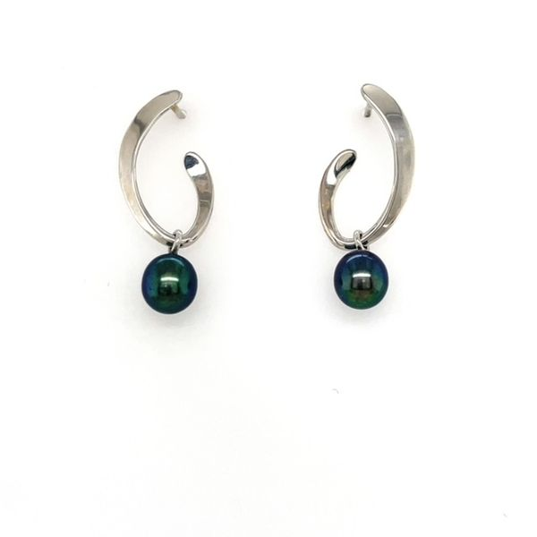 Drop Earrings With Fresh Water Pearls Swede's Jewelers East Windsor, CT