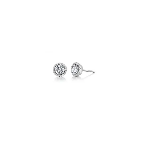 LaFonn Sterling Silver Simulated Diamond Earrings Swede's Jewelers East Windsor, CT