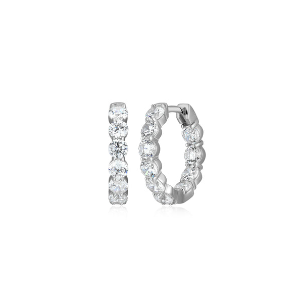 Lab Grown Diamond Hoops Swede's Jewelers East Windsor, CT