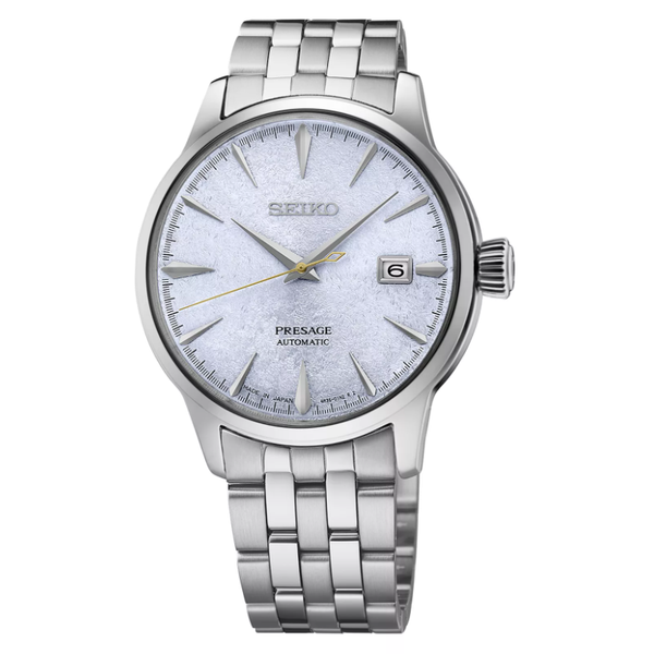 Seiko Presage Cacktail Watch with Light Blue Dial Swede's Jewelers East Windsor, CT