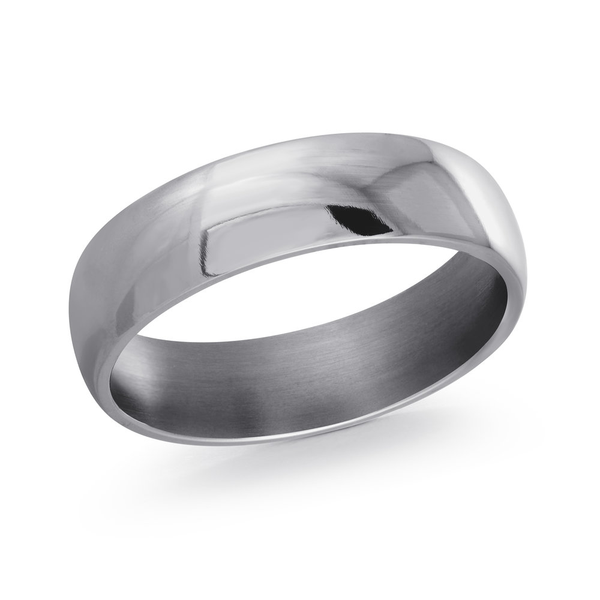 Men's Tantalum 6mm Band High Polished Finish, Size 10 Swede's Jewelers East Windsor, CT