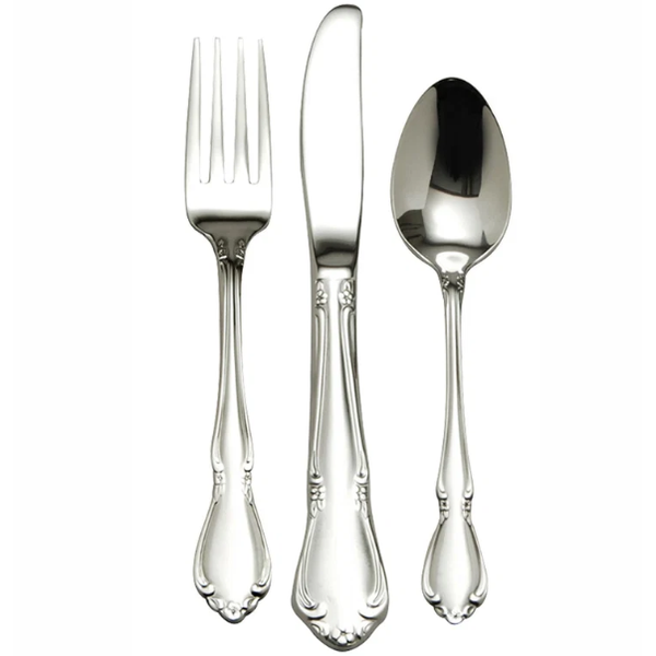 Oneida - Chateau 3-Piece Baby/Child's Flatware Set Stainless Steel Swede's Jewelers East Windsor, CT