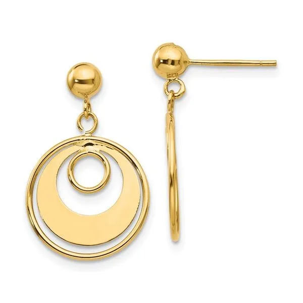 Gold Earrings Swift's Jewelry Fayetteville, AR