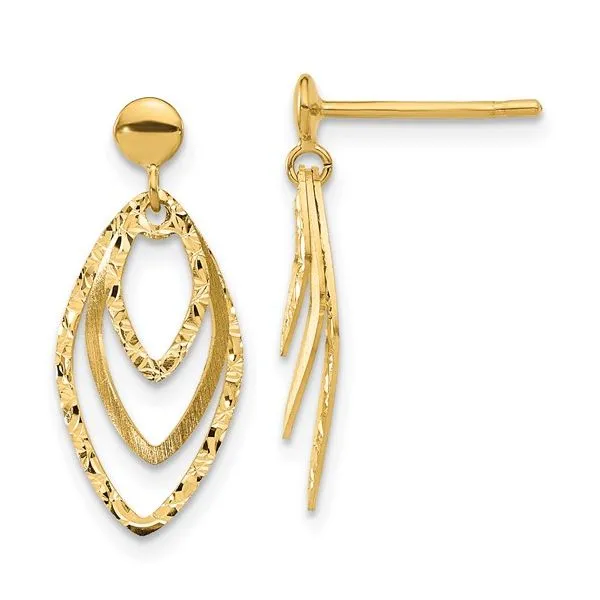 Gold Earrings Swift's Jewelry Fayetteville, AR