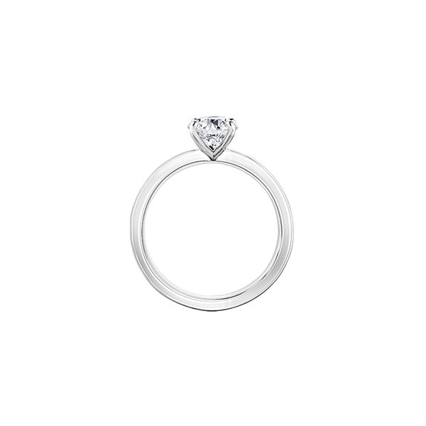 Elegant 14KT White Gold Diamond Solitaire Engagement Ring - 0.70 CT Image 3 Taylors Jewellers Alliston, ON