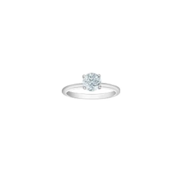 14KT WHITE GOLD 4-PRONG SOLITAIRE RING WITH 1.13 CT LAB GROWN DIAMOND SI-1 D VG Taylors Jewellers Alliston, ON