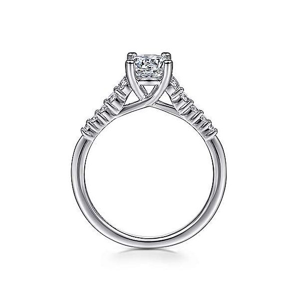 14KT WHITE GOLD GABRIEL DIAMOND ENGAGMENT RING Image 3 Taylors Jewellers Alliston, ON