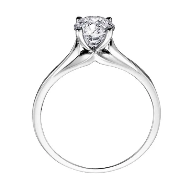 14 KT WHITE GOLD SOLITAIRE RING WITH 1 CD#MLR735862 ROUND = 0.22 CT I1-G  SIZE  6.5 Image 2 Taylors Jewellers Alliston, ON