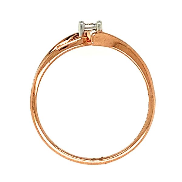0.10CT T.W DIAMOND 10K ROSE GOLD RING SIZE 6.5 Image 4 Taylors Jewellers Alliston, ON